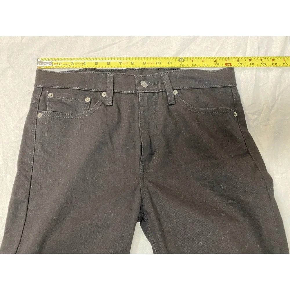 Levi's 510 Skinny Jeans Black 32x34 Mens‎ 2019 WaterLess Stretch Denim